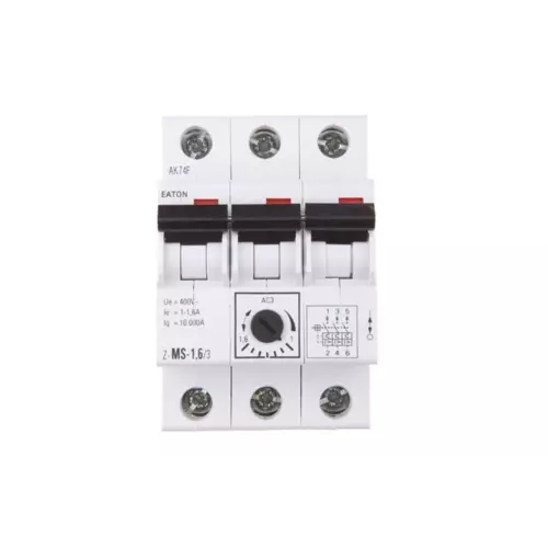 Wyłącznik silnikowy 3P 0,55kW 1-1,6A | EATON | Z-MS | 248407 1