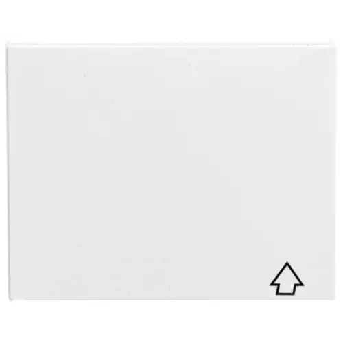 Płytka czołowa gniazda z/u i pokrywą śnieżnobiały | HAGER POLO | 3965777109 1