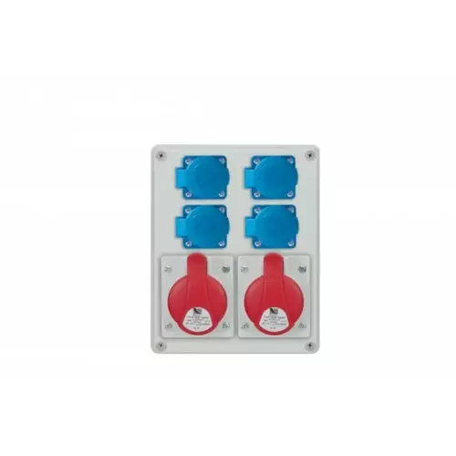 Rozdzielnica R-BOX 240 2x16A/5P 4x250V IP44 | PAWBOL | B.1096 1