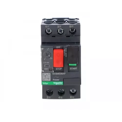 Wyłącznik silnikowy magneto-termiczny 2,5-4,0A PL | Schneider | GV2ME08AP 1
