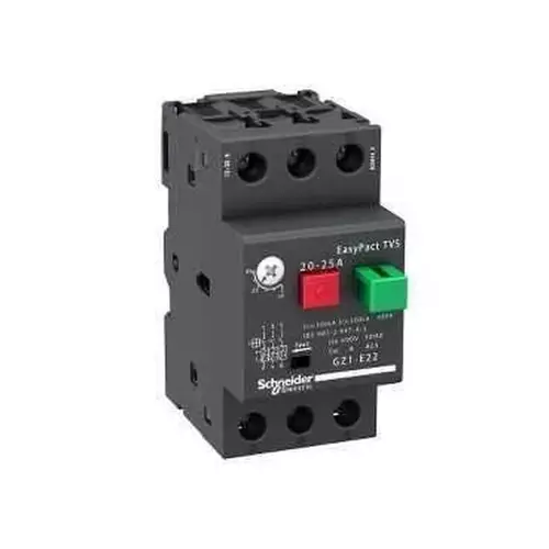 Wyłącznik silnikowy 3-biegunowy 0,18kW 0,4-0,63A Schneider GZ1E04 1