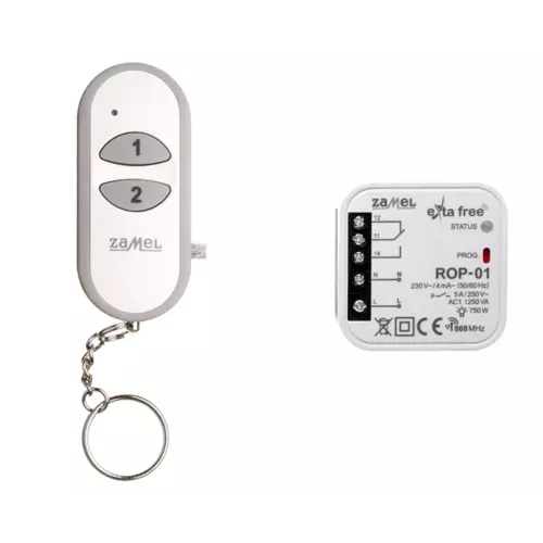 Zestaw sterowania bezprzewodowego uniwersalny RZB-05 | ZAMEL | EXF10000077 1