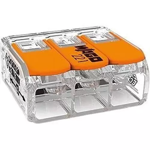 Szybkozłączka, 3x0,5-6mm z dźwigniami zwalniającymi WAGO 221-613 1