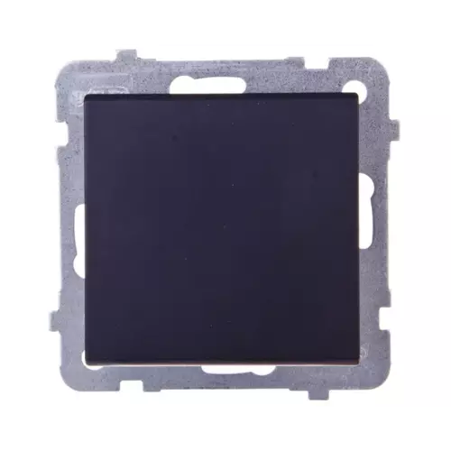 Łącznik pojedynczy czarny metalik | OSPEL | SONATA | ŁP-1R/m/33 1