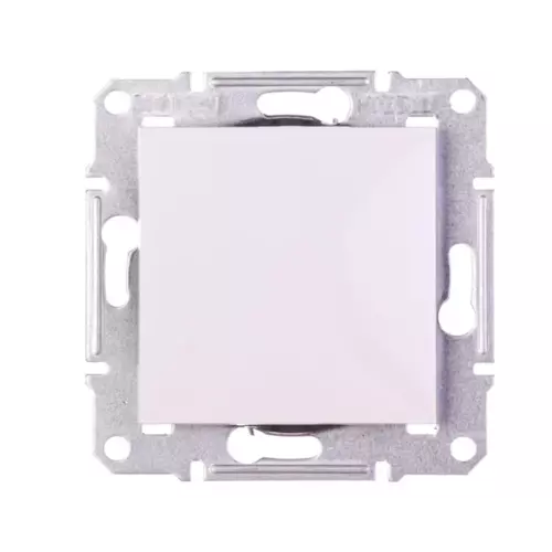 Łącznik pojedynczy bez ramki biały | Schneider | Asfora | EPH0101421 1