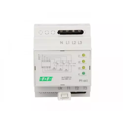 Automatyczny przełącznik faz do współpracy ze stycznikami | F&F | PF-441 1
