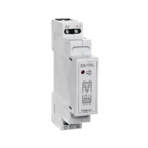 Przekaźnik eletromagnetyczny /DC 16A PEM-01/230 | ZAMEL | EXT10000094 1