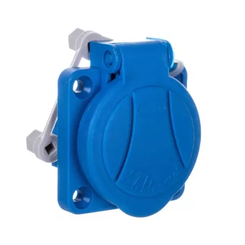 Gniazdo natablicowe niebieskie 16A 230V 2P+Z IP54 GN-16A | 921815 1