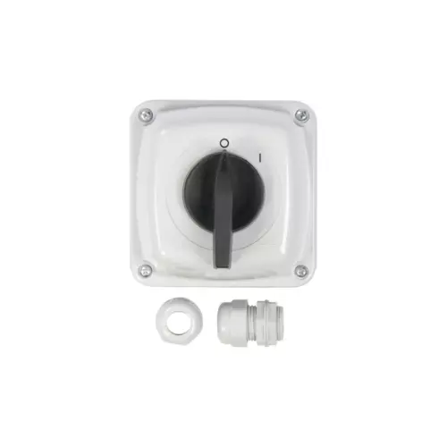 Łącznik krzywkowy 0-1 3P 25A IP44 25-13 w obudowie | ELEKTROMET | 922505 1