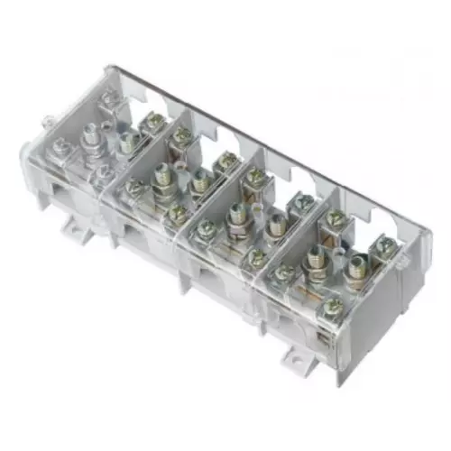 Listwa zaciskowa LG 4x95/35 termoplastyczna z osłoną TH35 | PAWBOL | E.4026 1