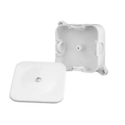 Puszka n/t hermetyczna P-2 72x72x28 pusta IP44 | PAWBOL | A.0016 1