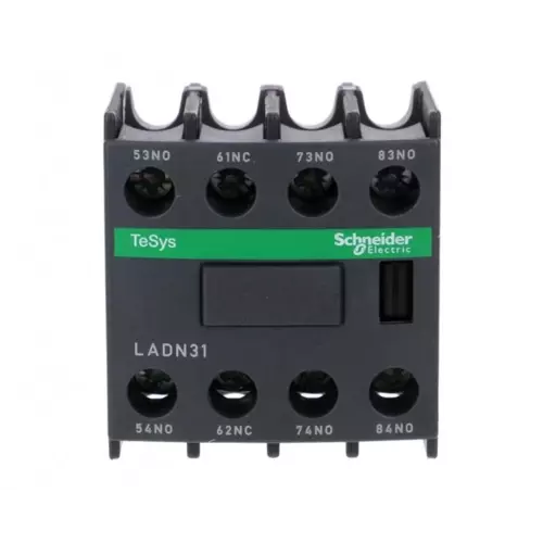 Styk pomocniczy 3Z 1R montaż czołowy | Schneider | TeSys Deca | LADN31 1