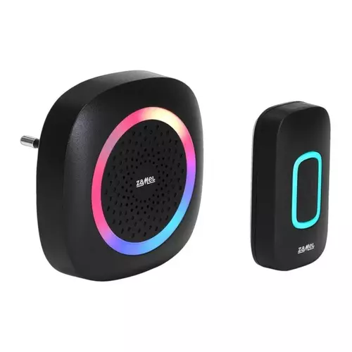 Dzwonek bezprzewodowy sieciowy POP II CZARNY TYP ST-920B | SUN10000500 1