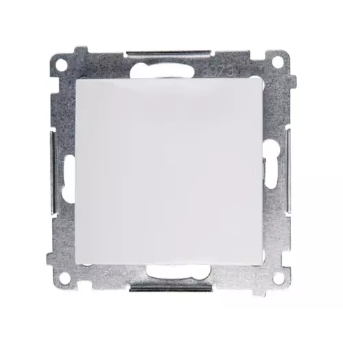 Przycisk pojedynczy zwierny szybkozłącza biały | Kontakt-Simon | DP1.01/11 1