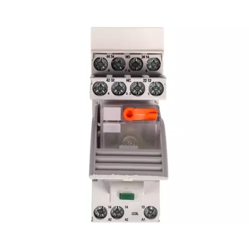 Przekaźnik interfejsowy 4P 6A AgNi PIR4-230AC-00LV | RELPOL | PIR | 854786 1