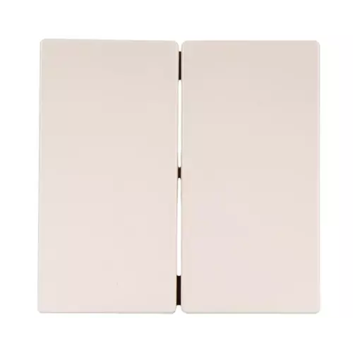 Klawisz podwójny kremowy | Schneider | Merten System M | MTN432544 1