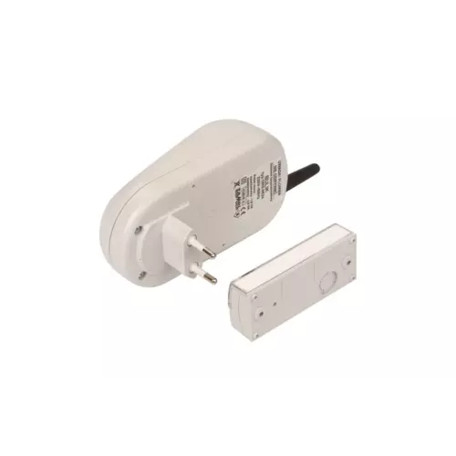 Dzwonek bezprzewodowy BULIK 230V zestaw hermetyczny zasięg | SUN10000008 1