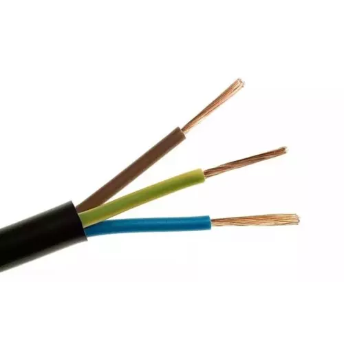 Przewód mieszkaniowy 3x1,5 żo | H03VV-F / OMY | T0117 OMY 3 X 1,5 CZARNY 1