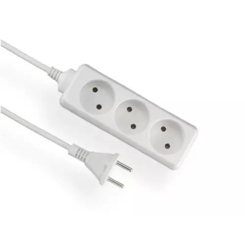 Przedłużacz ECONOMIC 3-gniazda b/u 5m /H05VV-F 2x1/ | EPS-35 1