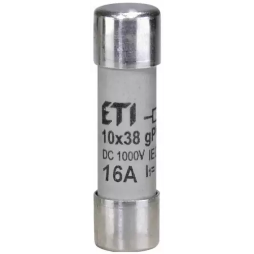 Wkładka bezpiecznikowa cylindryczna PV 10x38mm 16A gPV CH10 | 002625081 1