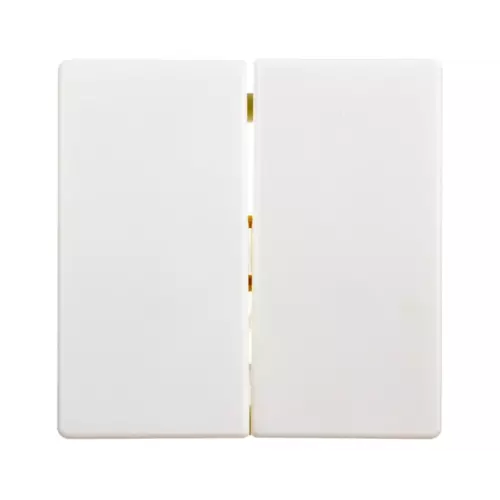 Klawisz podwójny do łącznika klawiszowego śnieżnobiały aksamit | 16236089 1