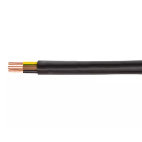 Kabel energetyczny 4x10 żo 0,6/1kV | ELPAR | YKY | YKY-4X10-RE(ŻO)-1KV NYY 1