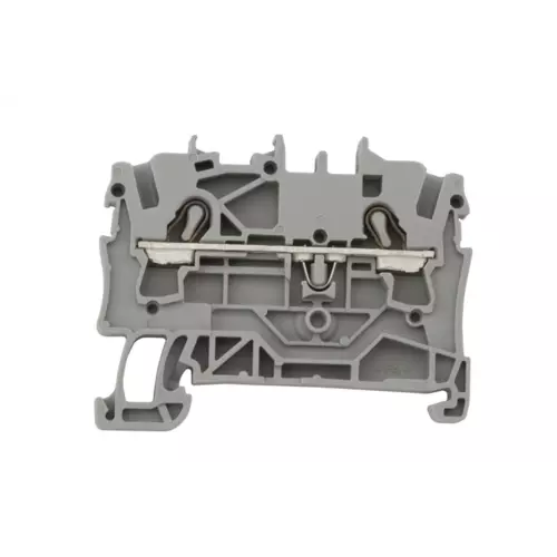 Złączka szynowa 2-przewodowa 2,5mm2 szara TOPJOBS | WAGO | 2002 | 2002-1201 1