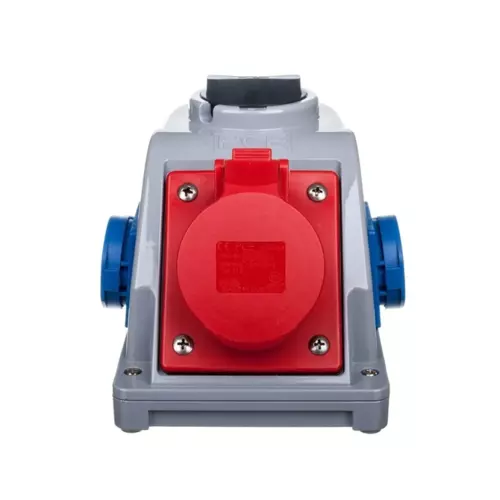 Gniazdo stałe z wyłącznikiem 0-1 16A 5P 400V + 2x 2P+Z 230V | 96061542W 1