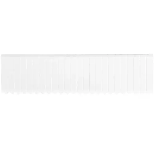 Zaślepka modułowa biała tworzywo 12-modułów | HAGER POLO | S35S 1