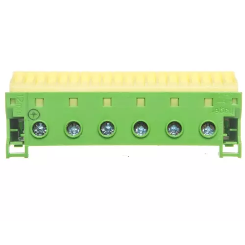 Blok samozacisków 63A QC zielony 26 przyłączy 33x105x105mm | KN | KN26E 1