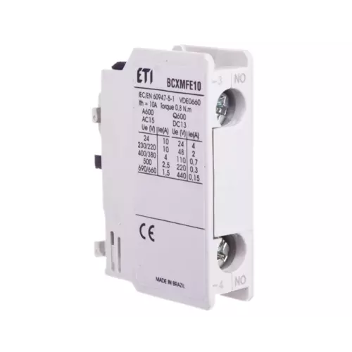 Styk pomocniczy 1Z montaż czołowy BCXMFE10 | ETI-POLAM | ETICON | 004641510 1