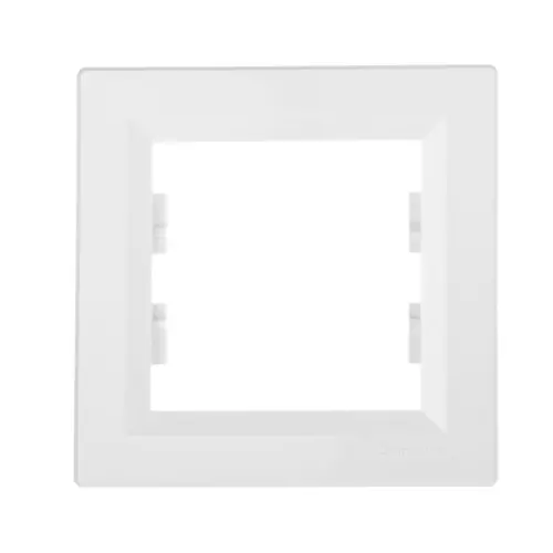 Ramka pojedyncza biała | Schneider | Asfora | EPH5800121 1