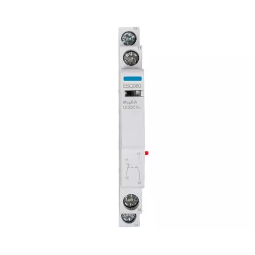 Styk pomocniczy 1Z 1R montaż boczny | HAGER POLO | Styczniki ESC | ESC080 1