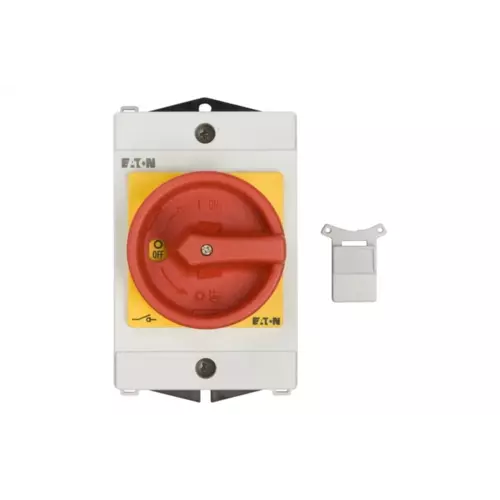 Łącznik krzywkowy 0-1 3P 20A w obudowie IP65 T0-2-1/I1/SVB | EATON | 207147 1