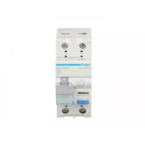 Wyłącznik różnicowo-nadprądowy RCBO 2P C16A 0,03A Typ A | ADA966D 1