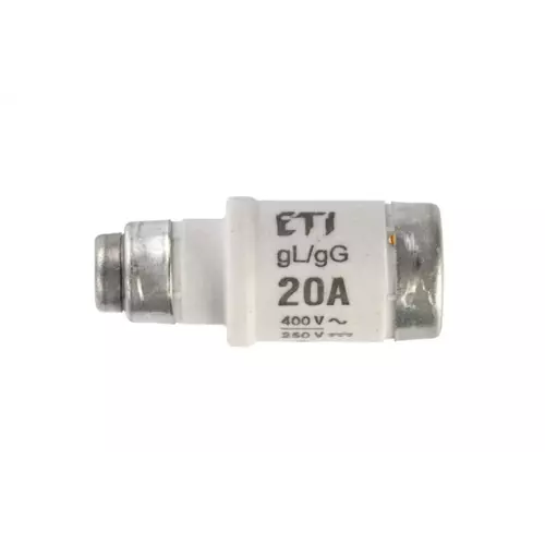 Wkładka bezpiecznikowa D02 20A gG / E18 | ETI-POLAM | 002212001 400V AC 1
