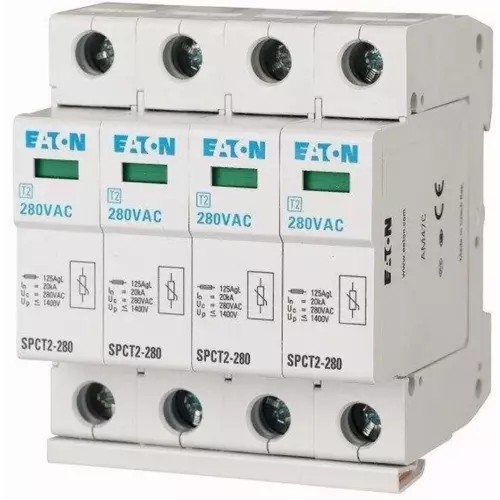 Ogranicznik przepięć klasa C 20kA SPCT2-280/4 Eaton 167596 1