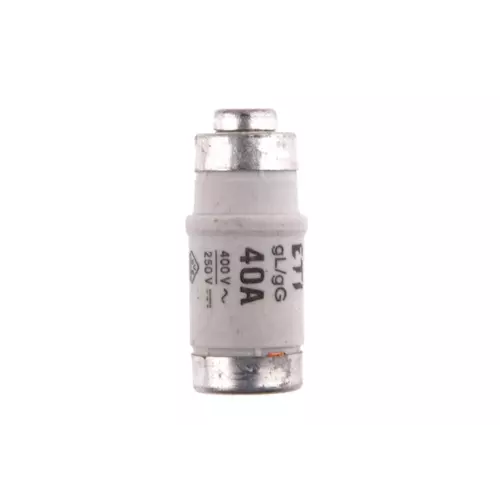 Wkładka bezpiecznikowa D02 40A gG / E18 | ETI-POLAM | 002212007 400V AC 1