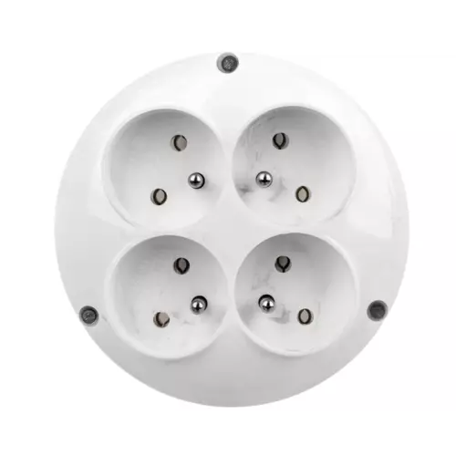 Rozgałęźnik wtyczkowy 4-gniazda z/u | PPHU ELGOTECH | RO-40 1