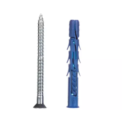 Kołek ramowy fi10 z wkrętem krzyżowym 10x80 | RAWLPLUG | R-FF1-N-10L080 1