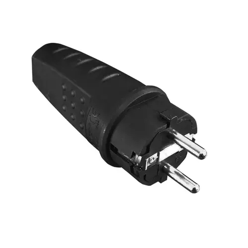 Wtyczka gumowa z/u 16A 2P+Z 230V UNISCHUKO IP44 | PPHU ELGOTECH | WT-30G 1